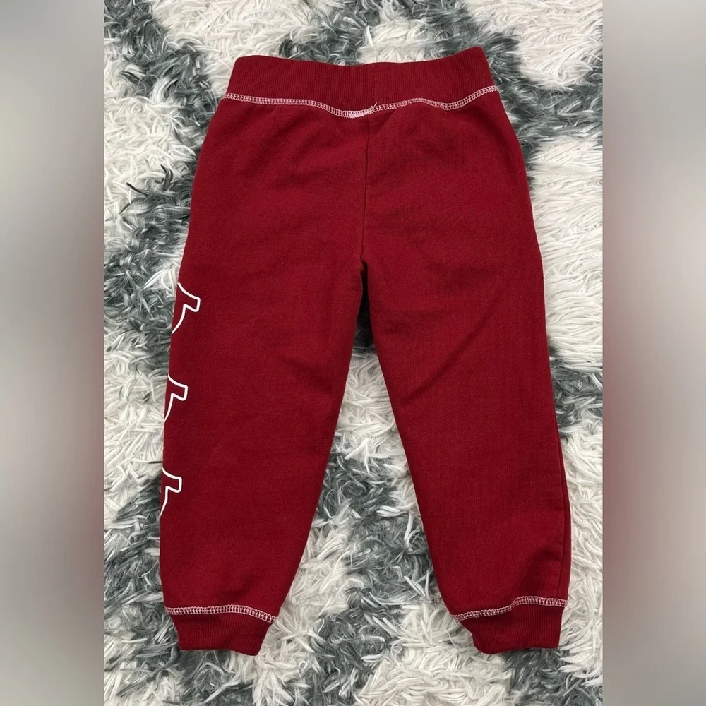 True Religion Kids Boys Burgundy Sweatpants Size 3T